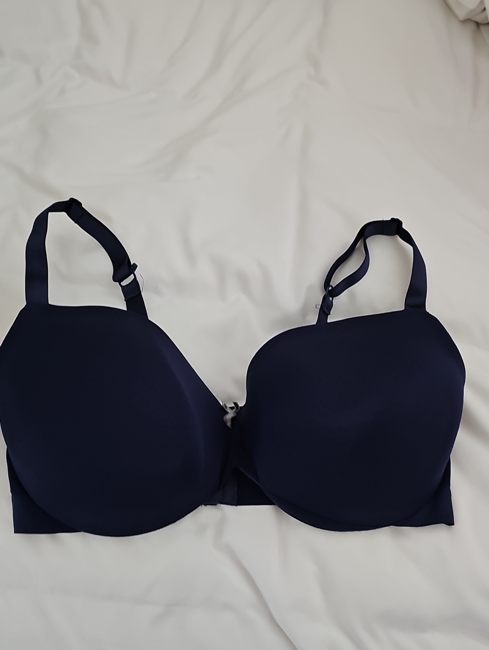 Navy Smooth Molded T-Shirt Bra - Women Intimates